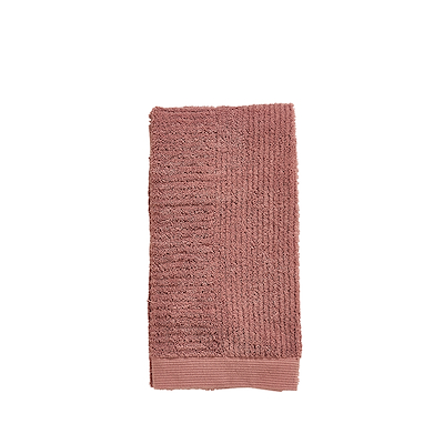 Zone Classic håndklæde peach red 50x100 cm