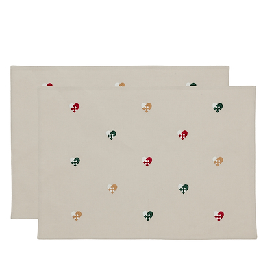 Södahl Christmas Hearts dækkeserviet 33x48 cm 2 stk