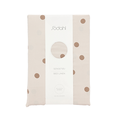 Södahl Solaris sengetøj taupe 140x220 cm
