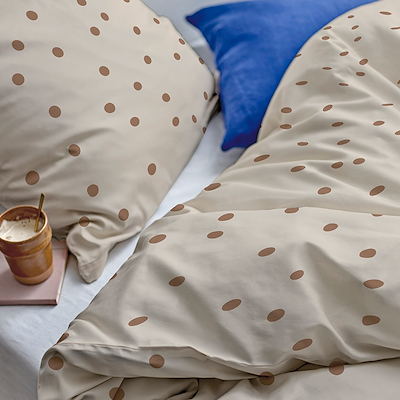 Södahl Solaris sengetøj taupe 140x220 cm