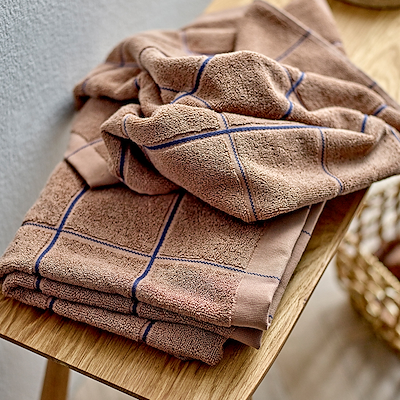 Södahl Vista håndklæde taupe 50x100 cm