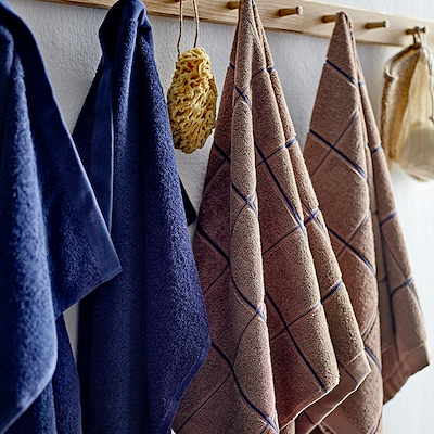 Södahl Vista håndklæde taupe 50x100 cm