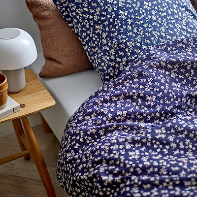 Södahl Painter's Garden sengetøj navy 140x200 cm