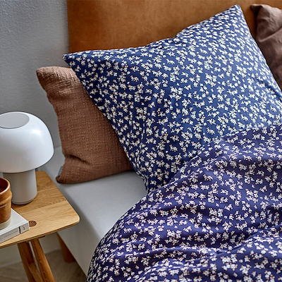 Södahl Painter's Garden sengetøj navy 140x220 cm