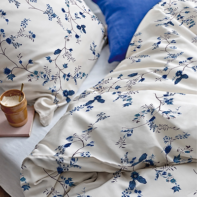 Södahl Grace sengetøj navy blue 140x200 cm