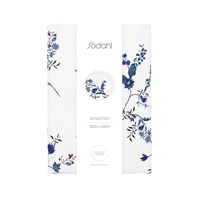 Södahl Grace sengetøj navy blue 140x220 cm