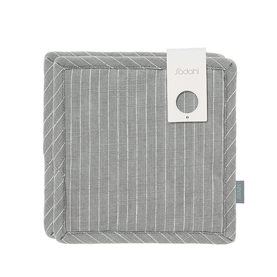 Södahl Organic Line grydelapper stone grey 2 stk