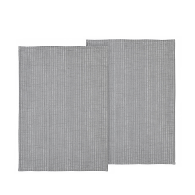 Södahl Organic Line viskestykke 2 stk stone grey 50x70 cm