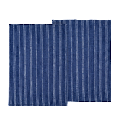 Södahl Organic Line viskestykke 2 stk royal blue 50x70 cm