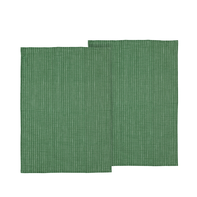 Södahl Organic Line viskestykke 2 stk grøn 50x70 cm