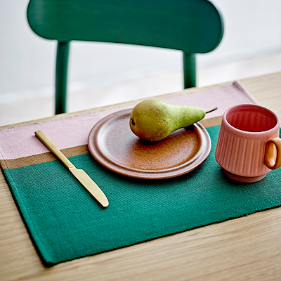 Södahl Impression dækkeserviet grøn 33x48 cm