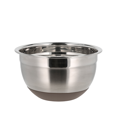 Blomsterberg røreskål stål med silikonebund 1,5 liter