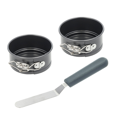 Blomsterbergs minispringform springform grå 2 stk.