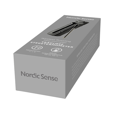 Nordic Sense trådløst stegetermometer stål/sort