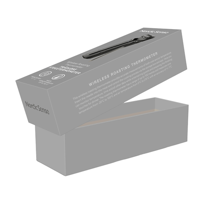 Nordic Sense trådløst stegetermometer stål/sort