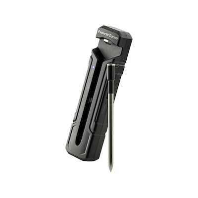 Nordic Sense trådløst stegetermometer stål/sort