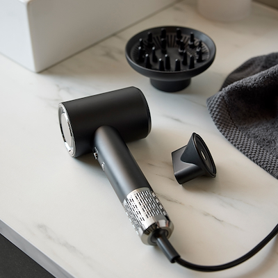 Nordic Sense hårtørrer sort 1600 watt