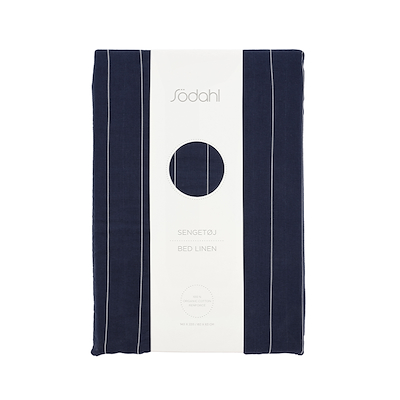 Södahl Zen sengetøj mørkeblå 140x220 cm