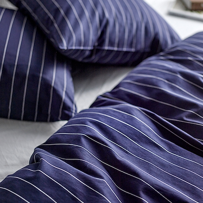 Södahl Zen sengetøj mørkeblå 140x220 cm