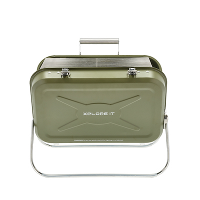 Xplore It To Go BBQ kulgrill grøn 40x31,5x32 cm