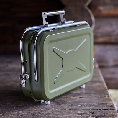 Xplore It To Go BBQ kulgrill grøn 40x31,5x32 cm