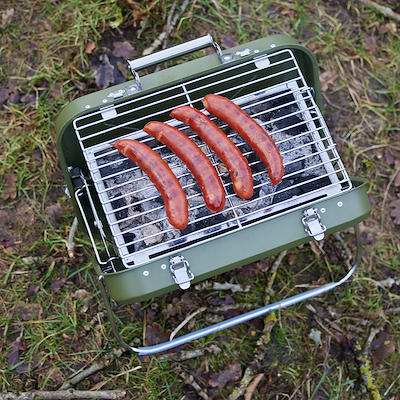 Xplore It To Go BBQ kulgrill grøn 40x31,5x32 cm