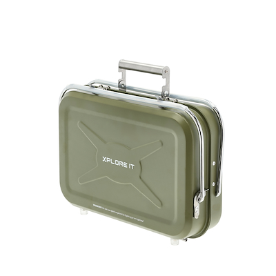 Xplore It To Go BBQ kulgrill grøn 40x31,5x32 cm