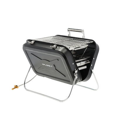 Xplore It To Go BBQ gasgrill grå 40x31,5x32 cm