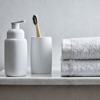 Södahl Comfort Organic håndklæde off white 50x100 cm