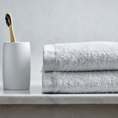 Södahl Organic Comfort håndklæde off white 50x100 cm