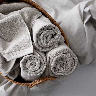 Södahl Organic Comfort håndklæde light grey 40x60 cm