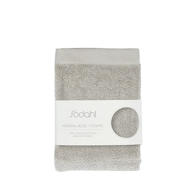 Södahl Comfort Organic håndklæde lysegrå 50x100 cm