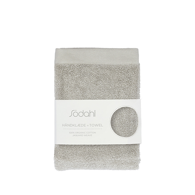 Södahl Comfort Organic håndklæde lysegrå 50x100 cm