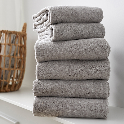 Södahl Comfort Organic håndklæde lysegrå 50x100 cm