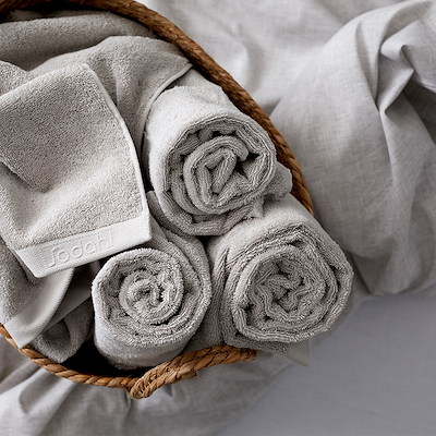 Södahl Comfort Organic håndklæde lysegrå 70x140 cm