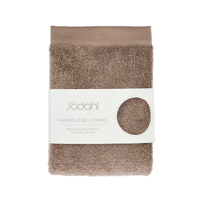 Södahl Organic Comfort håndklæde taupe 70x140 cm