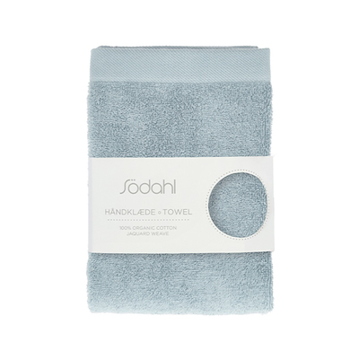Södahl Organic Comfort håndklæde linen blue 70x140 cm