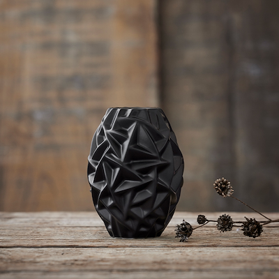 Morsø Willow vase sort H16 cm