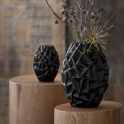 Morsø Willow vase sort H16 cm