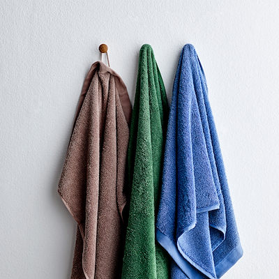 Södahl Organic Comfort håndklæde blå 50x100 cm