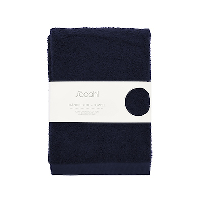 Södahl Organic Comfort håndklæde navy 70x140 cm