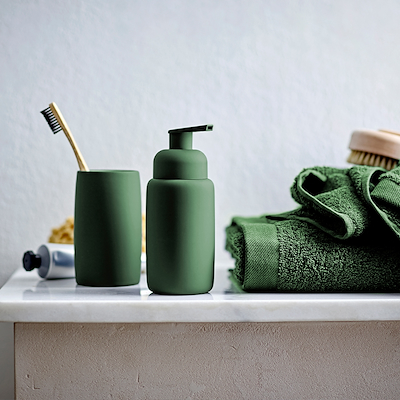 Södahl Comfort Organic håndklæde grøn 70x140 cm