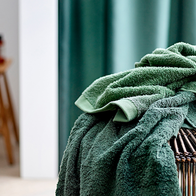 Södahl Organic Comfort håndklæde pine green 40x60 cm