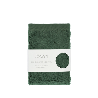Södahl Organic Comfort håndklæde pine green 70x140 cm