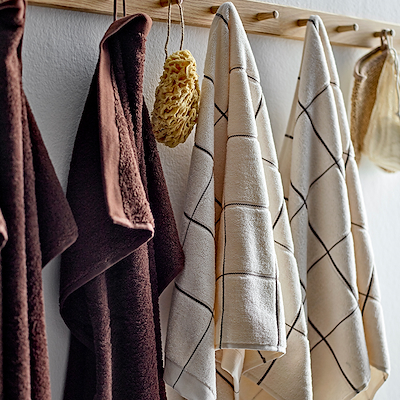 Södahl Comfort Organic håndklæde coffee brown 70x140 cm