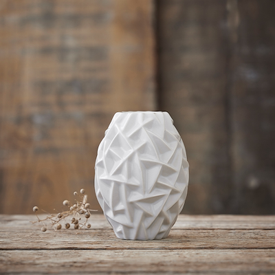 Morsø Willow vase hvid H16 cm