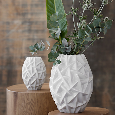 Morsø Willow vase hvid H16 cm