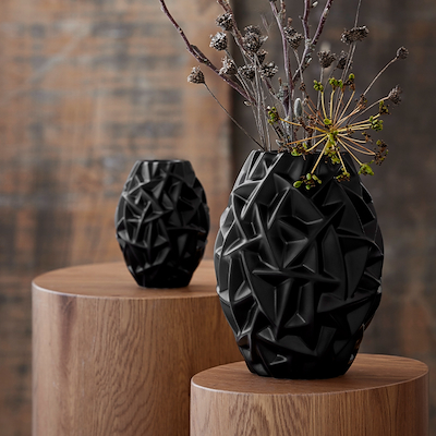 Morsø Willow vase sort H21 cm