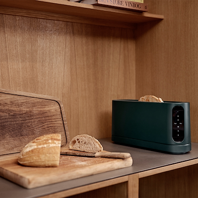 Jacob Jensen Long Slot brødrister grøn 850 watt