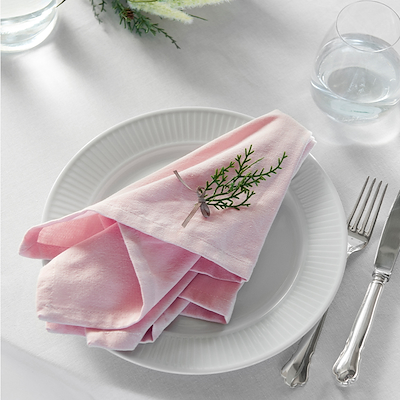 Bastian Tekstiler stofserviet rose 45x45 cm